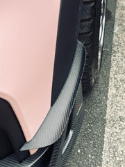 MINI Cooper JCW (John Cooper Works) F56 LCI 2022 2023 2024 with Aftermarket Parts - AE Style Front Canards?Carbon Fiber?from ArmorExtend