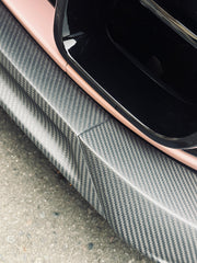 MINI Cooper JCW (John Cooper Works) F56 LCI 2022 2023 2024 with Aftermarket Parts - AE Style Front Lip?Carbon Fiber?from ArmorExtend