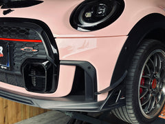 MINI Cooper JCW (John Cooper Works) F56 LCI 2022 2023 2024 with Aftermarket Parts - AE Style Front Lip?Carbon Fiber?from ArmorExtend