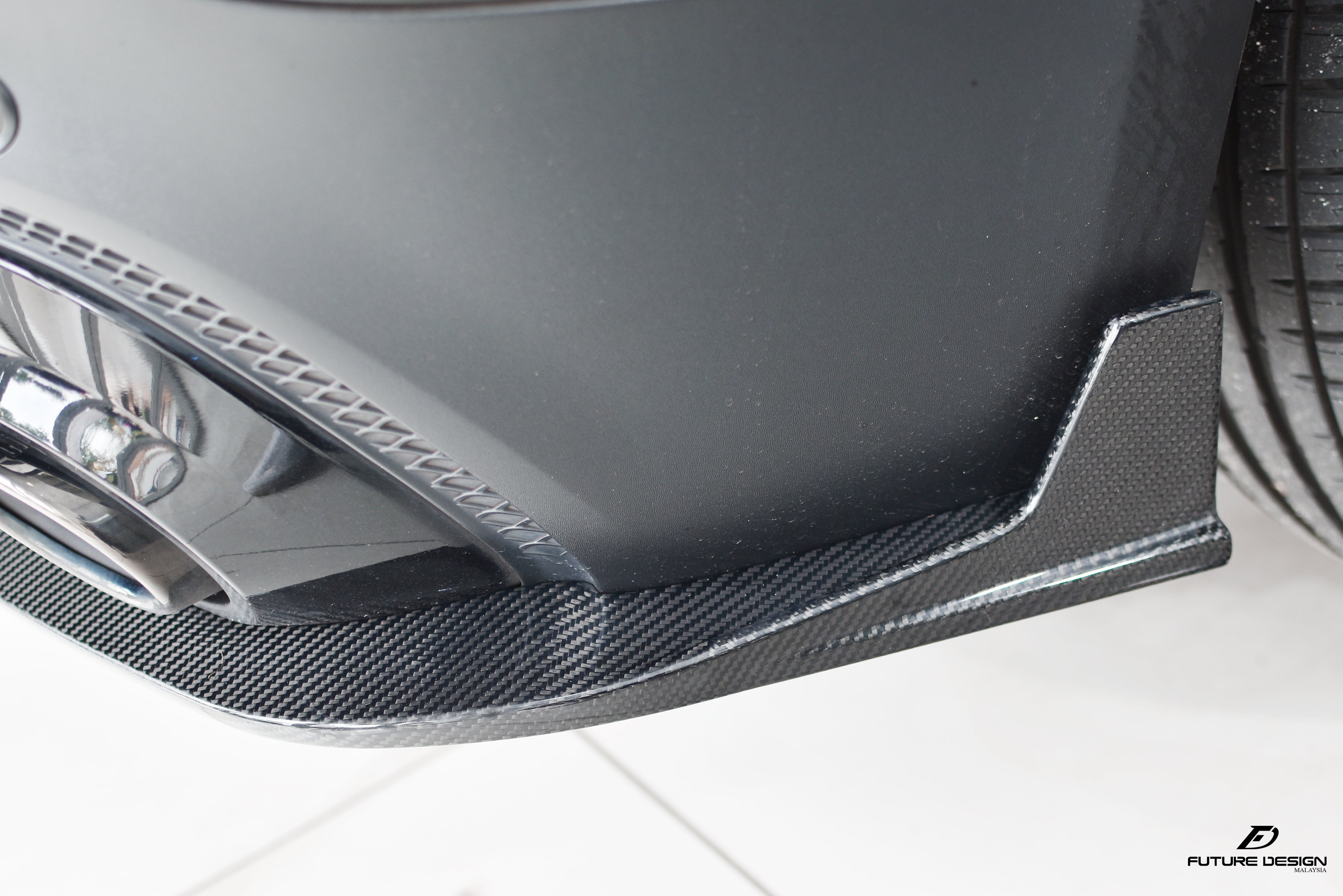 Future Design FD V2 Carbon Fiber REAR DIFFUSER for Mercedes Benz GLB 250 AMG / GLB 35 AMG X247 2020-ON