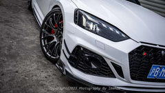 Armorextend AE Design Carbon Fiber Front Bumper Canards for Audi RS5 B9.5 2020-ON