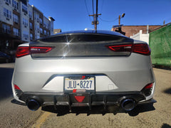 New Release! CMST Tuning Carbon Fiber Rear Diffuser & Rear Canards for Infiniti Q60 2017-2022