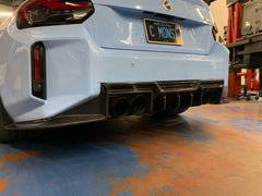 BMW M2 / M2C G87 2023-ON with Aftermarket Parts - Rear Diffuser Pre-preg Carbon Fiber from TAKD Carbon