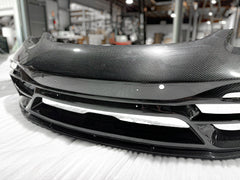 TAKD Carbon Pre-preg Carbon Fiber Front Bumper & Lip for Porsche 718 Boxster / Cayman