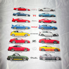 Project Widebody - JDM CAR GENERATIONS T-Shirt Merch