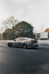 BMW M3 G80 G81 2021 2022 2023 2024 & M4 G82 G83 2021 2022 2023 2024 with Aftermarket Parts - AE Style Side Skirts Carbon Fiber?from ArmorExtend