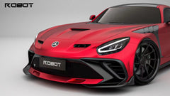 Mercedes Benz AMG GT/GTS/GTC C190 (fits both Pre-facelift & facelift) 2015 2016 2017 2018 2019 2020 2021 with Aftermarket Parts - Paragon Front Fenders Carbon Fiber / FRP from Robot Craftsman
