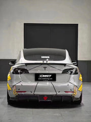 New Release!! CMST Tesla Model 3 Carbon Fiber Rear Diffuser Ver.3