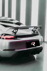 Porsche 718 Boxster Cayman Base S T GTS with Aftermarket Parts - GT4RS Style Rear Diffuser (Exhaust Tips Included)?PP?from Aero Republic