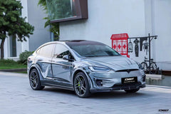 CMST Tuning Carbon Fiber Front Upper Valences for Tesla Model X 2022-ON