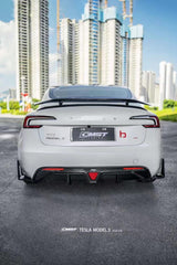 CMST Tuning Carbon Fiber Rear Spoiler Wing Ver.1 for Tesla Model 3 Highland / P 2024-ON
