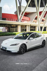 CMST Tuning Side Skirts Ver.1 for Tesla Model 3 Highland / P 2024-ON Carbon Fiber