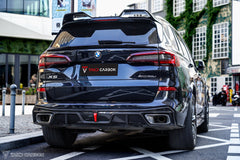 TAKD Carbon Fiber Rear Roof Spoiler for BMW X5 G05 M50i X/S Drive 40i 2019-ON - Performance SpeedShop