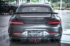 Mercedes Benz AMG GT 4 Door GT63 GT63s GT53 GT43 GT50 X290 2019 2020 2021 2022 2023 2024 with Aftermarket Parts - Rear Wing Carbon Fiber / FRP from CMST Tuning