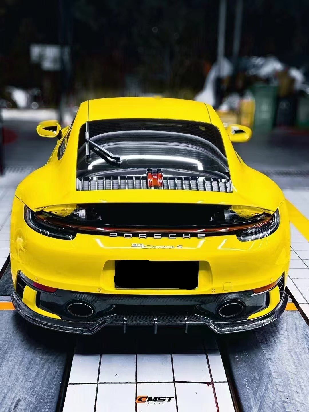 CMST Tuning Rear Diffuser for Porsche 992 992.1 S/T/4/4S/Targa 4/ Targa 4S/GTS Carbon Fiber/FRP