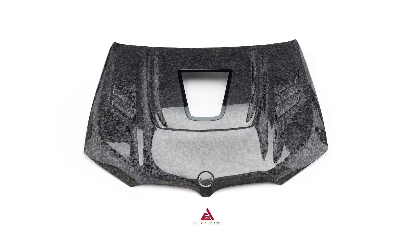 BMW X3 G01 & X3M X3MC F97 (Fits Both Pre-LCI & LCI) 2019 2020 2021 2022 2023 2024 & X4 G02 & X4M X4MC F98 (Fits Both Pre-LCI & LCI) 2019 2020 2021 2022 2023 2024 2025 with Aftermarket Parts ART Vented Transparent Glass V2 Hood Bonnet Dry Pre-preg Carbon Fiber from ArmorExtend