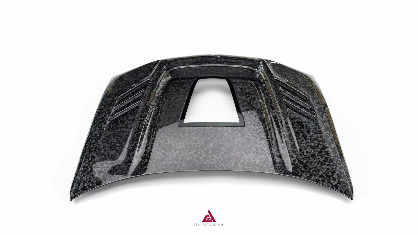 BMW X3 G01 & X3M X3MC F97 (Fits Both Pre-LCI & LCI) 2019 2020 2021 2022 2023 2024 & X4 G02 & X4M X4MC F98 (Fits Both Pre-LCI & LCI) 2019 2020 2021 2022 2023 2024 2025 with Aftermarket Parts ART Vented Transparent Glass V2 Hood Bonnet Dry Pre-preg Carbon Fiber from ArmorExtend