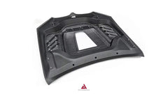 BMW X3 G01 & X3M X3MC F97 (Fits Both Pre-LCI & LCI) 2019 2020 2021 2022 2023 2024 & X4 G02 & X4M X4MC F98 (Fits Both Pre-LCI & LCI) 2019 2020 2021 2022 2023 2024 2025 with Aftermarket Parts ART Vented Transparent Glass V2 Hood Bonnet Dry Pre-preg Carbon Fiber from ArmorExtend