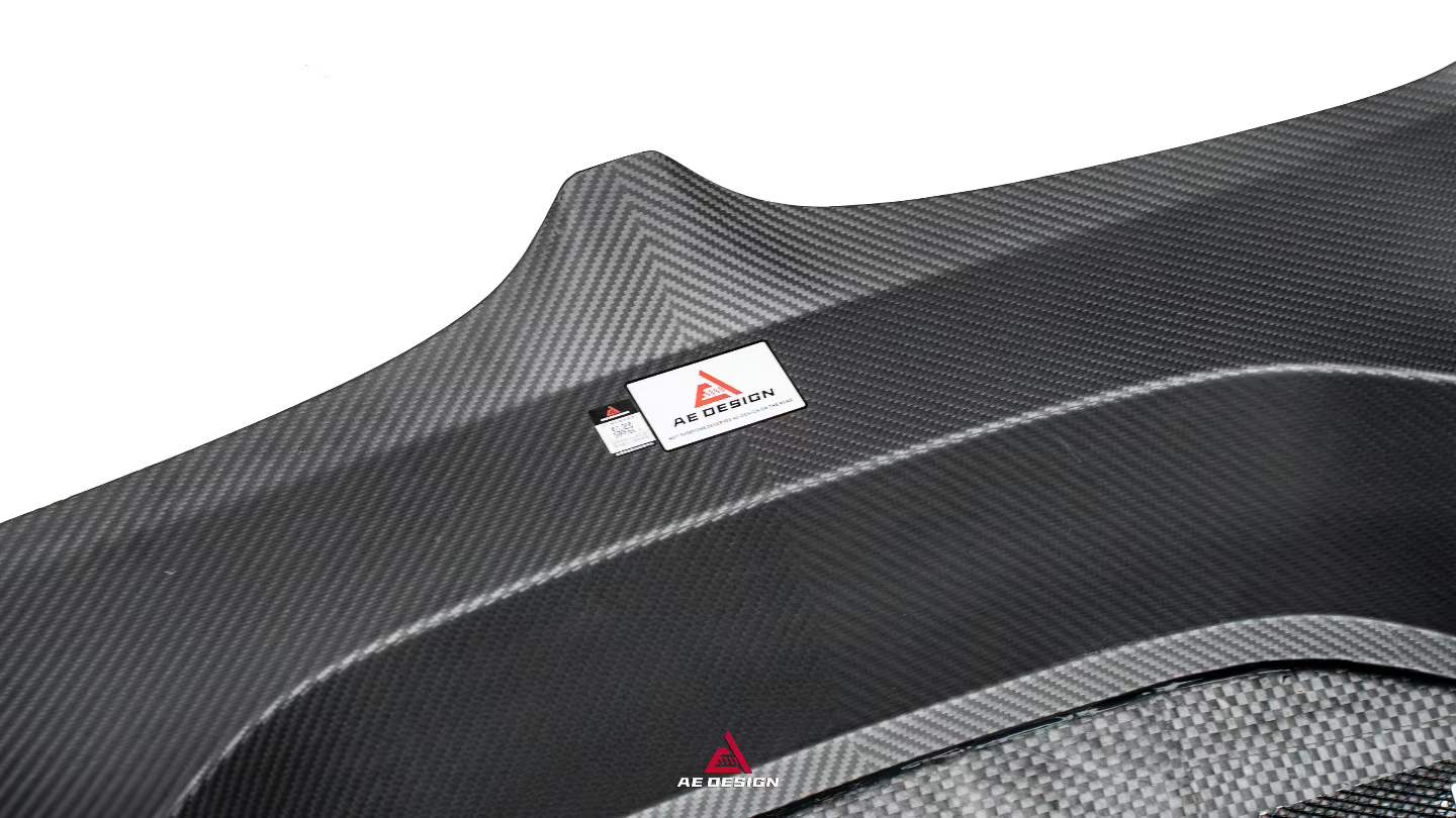 BMW X3 G01 & X3M X3MC F97 (Fits Both Pre-LCI & LCI) 2019 2020 2021 2022 2023 2024 & X4 G02 & X4M X4MC F98 (Fits Both Pre-LCI & LCI) 2019 2020 2021 2022 2023 2024 2025 with Aftermarket Parts ART Vented Transparent Glass V2 Hood Bonnet Dry Pre-preg Carbon Fiber from ArmorExtend
