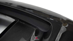 BMW M2 M2CS G87 2023-ON & 2 Series 230i M240i G42 2022-ON with Aftermarket Parts - ART Vented Transparent Glass V2 Style Hood Bonnet Double-sided Dry Pre-preg Carbon Fiber from ArmorExtend