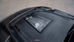 BMW M2 M2CS G87 2023-ON & 2 Series 230i M240i G42 2022-ON with Aftermarket Parts - ART Vented Transparent Glass V2 Style Hood Bonnet Double-sided Dry Pre-preg Carbon Fiber from ArmorExtend