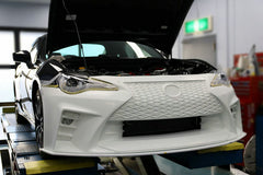 Toyota GT86 86 TRD GT SE Base 2017 2018 2019 2020 & Scion FR-S FRS 2013 2014 2015 2016 & Subaru BRZ TS Limited Premium 2013 2014 2015 2016 2017 2018 2019 2020 with Aftermarket Parts - Lexus Style Front Bumper & Lip FRP from EPR USA