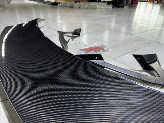 Aero Republic AR Style Rear Spoiler Wing for Lexus LC500 LC500h Pre-preg Carbon Fiber/FRP