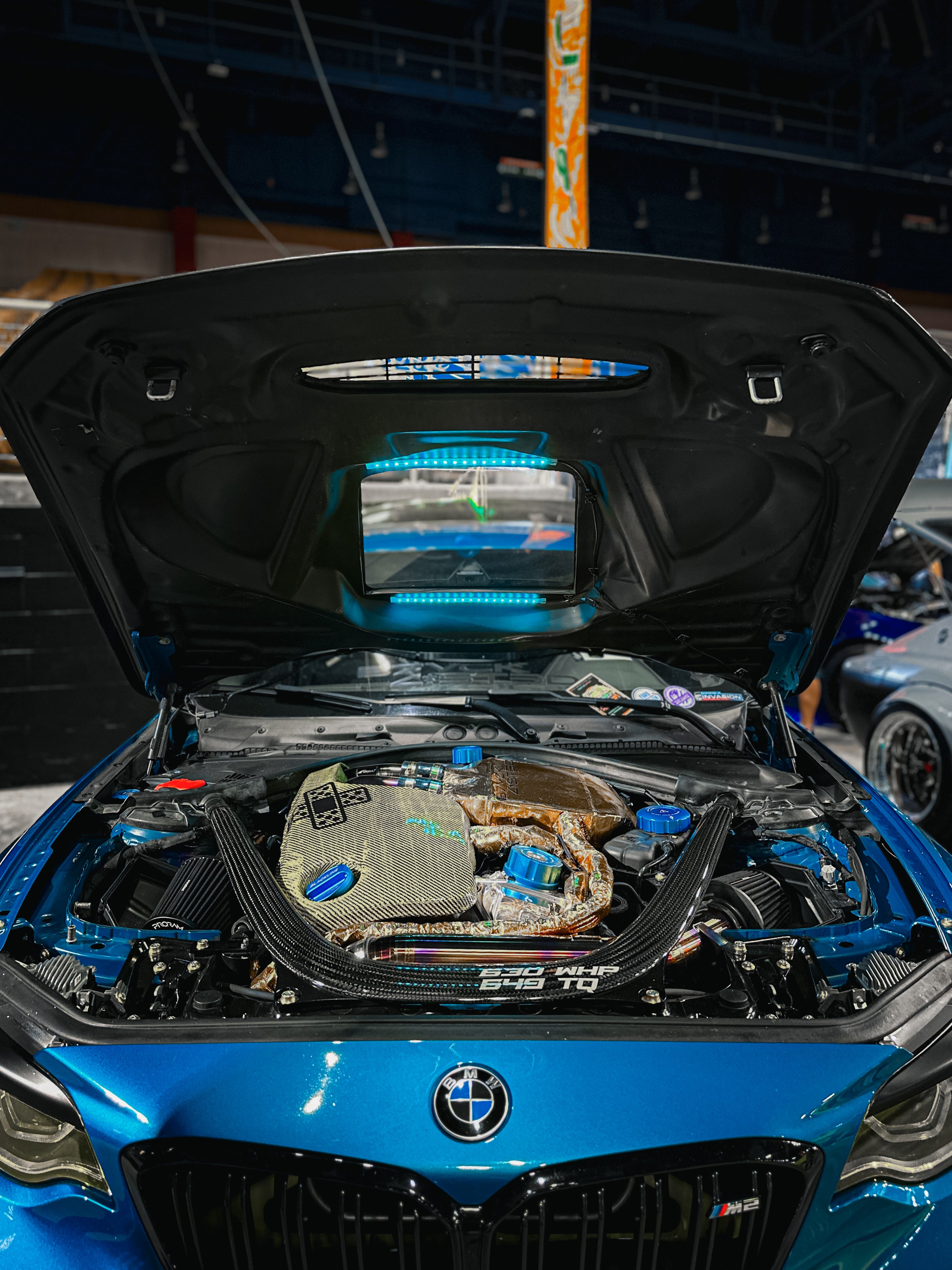 CMST Tuning Carbon Fiber Glass Transparent Hood Bonnet for BMW 3 Serie