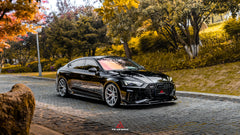 Audi RS5 B9.5 2020 2021 2022 2023 2024?with Aftermarket Parts - AE Style Front Lip Carbon Fiber from ArmorExtend