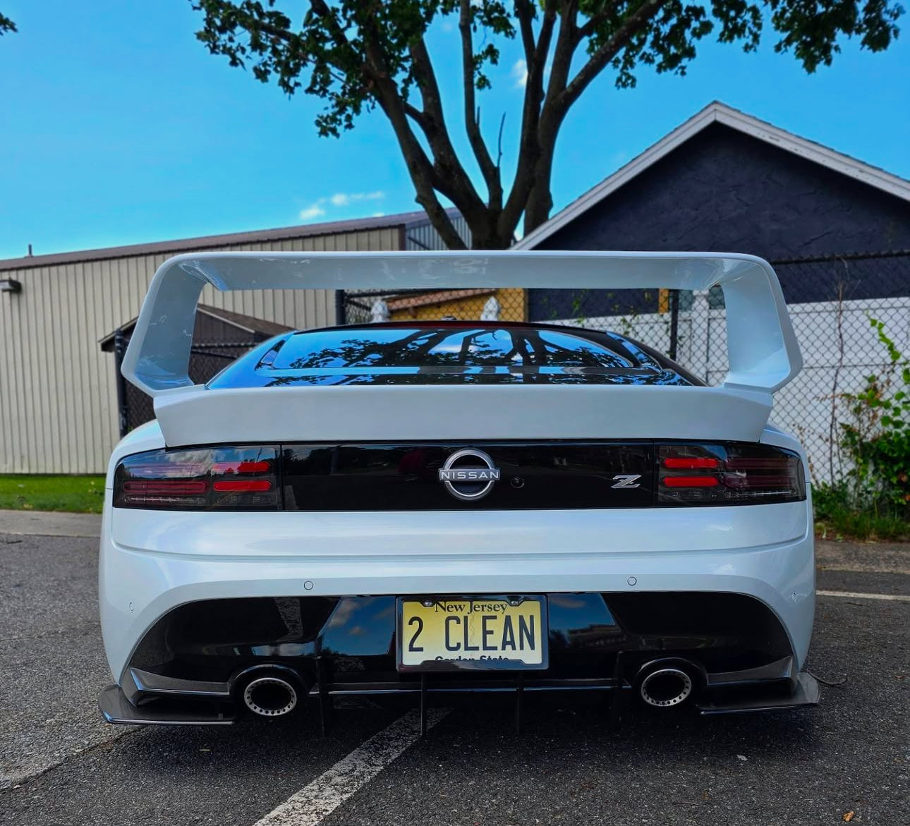Nissan Z 400Z RZ34 Fairlady 2022-ON with Aftermarket Parts - Rear Spoiler Wing Carbon Fiber / FRP from PROJECT WIDEBODY