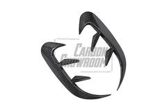 Mercedes Benz A-Class A45 A35 A220 W177 2019-ON with Aftermarket Parts - Rear Bumper Canards Pre-preg Carbon Fiber from TAKD Carbon