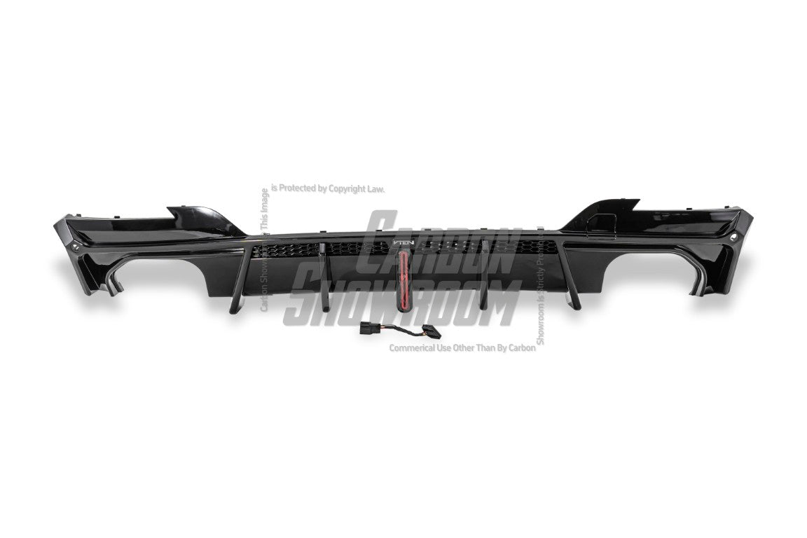 BMW X3 s/x Drive30 G01 LCI & IX3 BEV G08 LCI 2022-ON with Aftermarket Parts - Rear Diffuser & Corner Splitter PP / ABS from VTEN