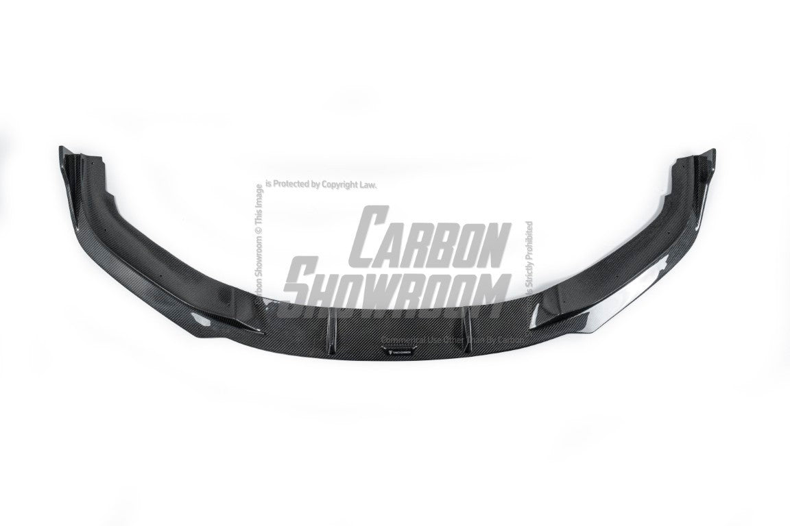BMW 8 Series M850 840 (With M-Package Bumper) G14 G15 G16 2018 2019 2020 2021 2022 2023 2024 with Aftermarket Parts - V1 Style Front Lip Pre-preg Carbon Fiber from TAKD Carbon