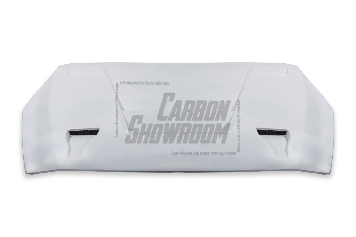 Nissan GTR Nismo T-Spec Premium Pure (for installation on 2008-2016 vehicles, 2017-2024 front bumper is recommended) 2017 2018 2019 2020 2021 2022 2023 2024 with Aftermarket Parts - V3 Hood Carbon Fiber / FRP from Aero Republic
