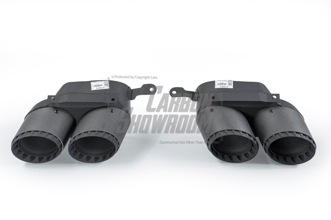 BMW X5 G05 M50i X/S Drive 40i (with M-Package) (Fits Both Pre-LCI & LCIï¼?019-ON with Aftermarket Parts - Exhaust Tips Stainless steel from VTEN