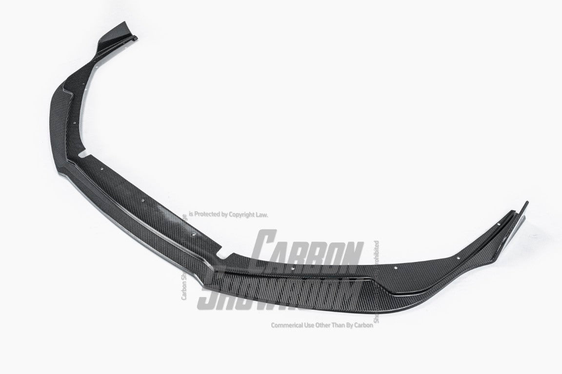 Lamborghini Huracan STO 2021 2022 2023 2024 with Aftermarket Parts - Vor Style Front Lip?Pre-preg Carbon Fiber / FRP from Aero Republic