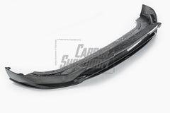 Porsche Cayenne / GTS (does not fit sport design package) 9Y0 9Y3 2018 2019 2020 2021 2022 2023 with Aftermarket Parts - Front Lip Pre-preg Carbon Fiber from TAKD Carbon
