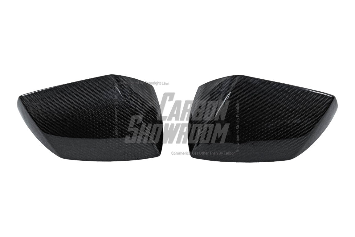 Lamborghini Aventador LP700 LP720 LP750 SVJ SV with Aftermarket Parts - OEM Upgrade Mirror Caps Pre-preg Carbon Fiber from Aero Republic