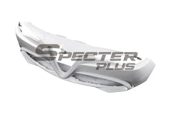 Alfa Romeo Giulia Quadrifoglio Sport Veloce Ti Sprint RWD AWD Lusso Base 2017-ON with Aftermarket Parts - Front Bumper & Lip Carbon Fiber/FRP from SPECTER PLUS