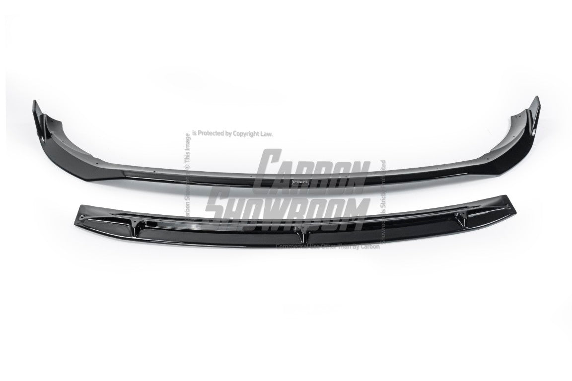 Mercedes Benz C-Class C300 W205 Sedan Facelift 2019 2020 2021 with Aftermarket Parts - Front Lip PP from VTEN