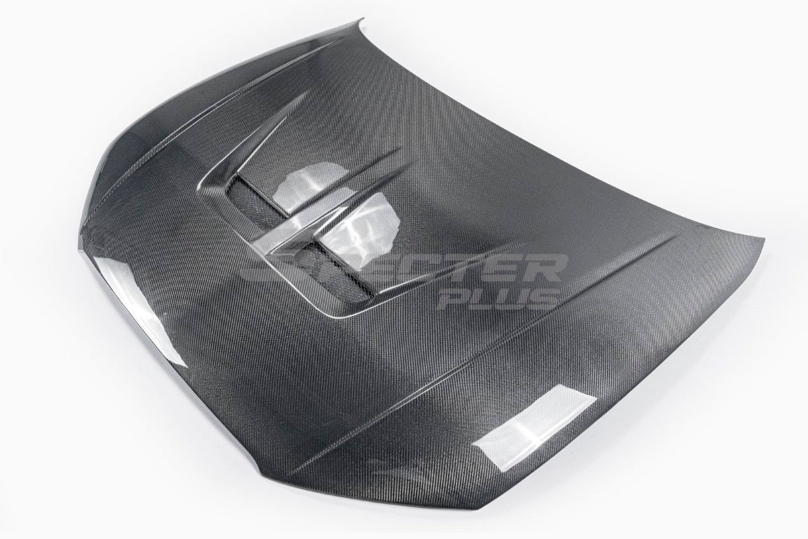 Audi RS3 8V.5 2018 2019 2020 with Aftermarket Parts - Hood Carbon Fiber / FRP from SPECTER PLUS