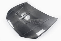Audi RS3 8V.5 2018 2019 2020 with Aftermarket Parts - Hood Carbon Fiber / FRP from SPECTER PLUS