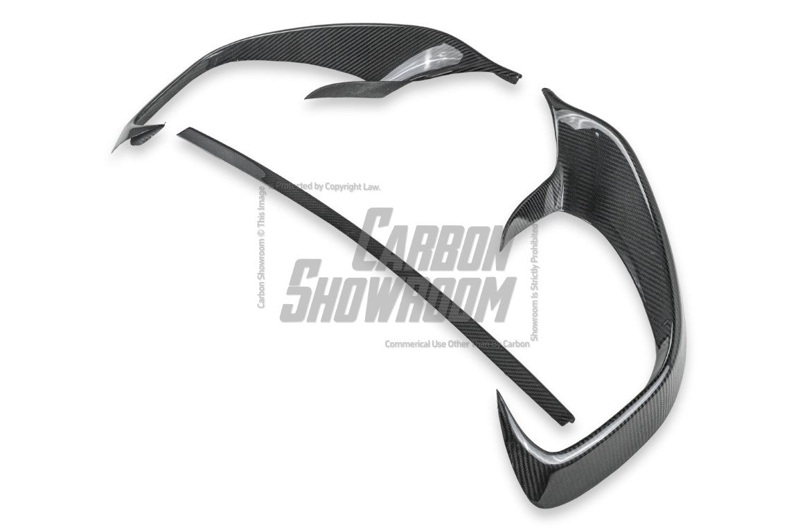 Mercedes Benz A-Class A45 W177 2019-ON with Aftermarket Parts - Front Bumper Pre-preg Carbon Fiber Surround from TAKD Carbon