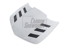 Chevrolet Camaro 5th Gen Z/28 2SS 1SS 2LT 2LS 1LT 1LS 2010 2011 2012 2013 2014 & ZL1 2012 2013 2014 2015 with Aftermarket Parts - V4 Hood Carbon Fiber / FRP?from Aero Republic
