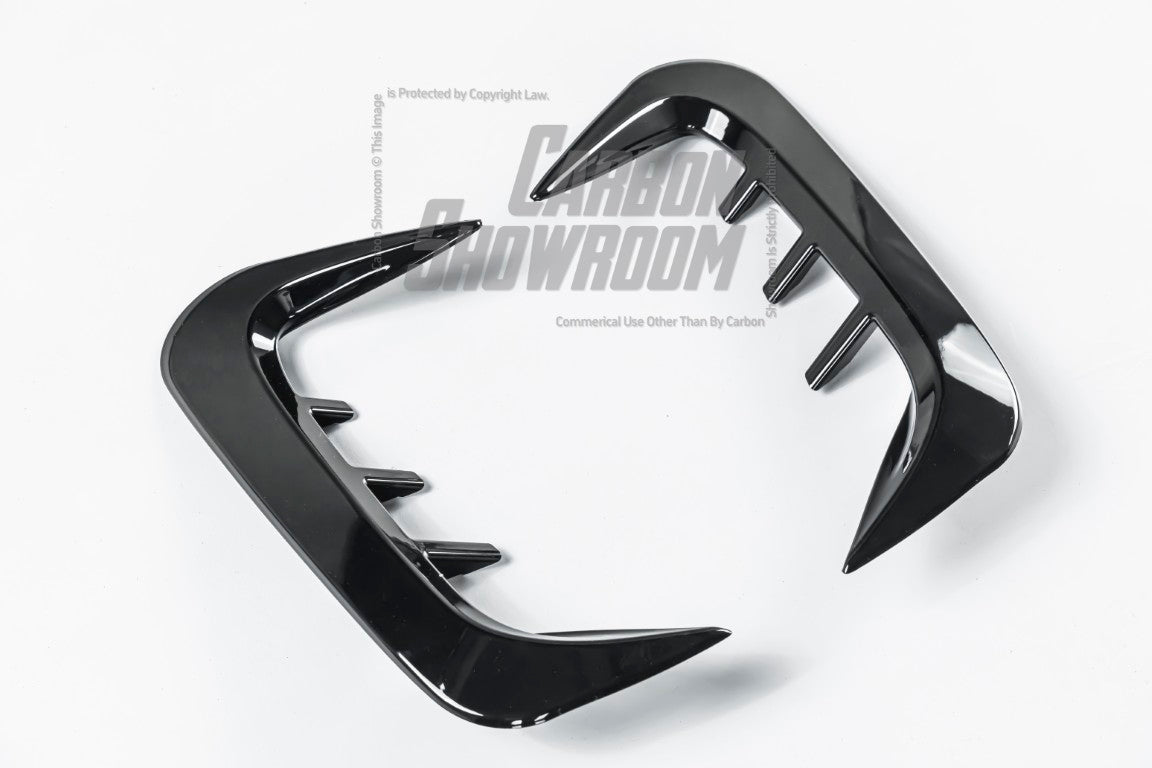 BMW 3 Series 330i M340i G20 G21 Pre-LCI (fitment for 330i requires M-Sport package bumper) 2020 2021 2022 with Aftermarket Parts - Rear Canards ABS from VTEN