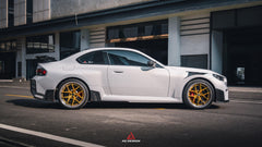 BMW M2 & M2C G87 2023 2024?with Aftermarket Parts - ART Style?Side Skirts Carbon Fiber from?ArmorExtend