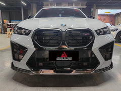 BMW X5M X5MC F95 & X6M X6MC F96 2024-ON (LCI) With Aftermarket Parts - AE Style Front Lip Carbon Fiber?from ArmorExtend