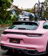 Porsche Panamera 971.1 971.2 2017 2018 2019 2020 2021 2022 2023 2024 with Aftermarket Parts - AE Rear Diffuser?Carbon Fiber?from?ArmorExtend