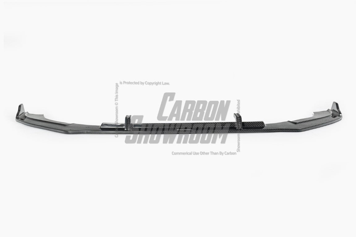 Audi RS3 8V.5 2018 2019 2020 with Aftermarket Parts - Front Lip Pre-preg Carbon Fiber from TAKD Carbon