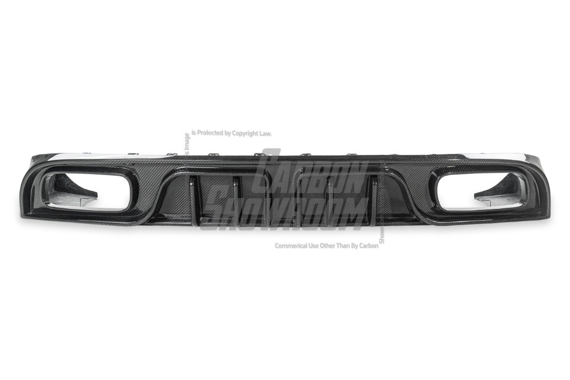 Mercedes Benz AMG GT43 GT50 GT53 (Fits Rear Wheel Drive Only) X290 2021 2022 2023 2024 with Aftermarket Parts - V2 Rear Diffuser Pre-preg Carbon Fiber from TAKD Carbon